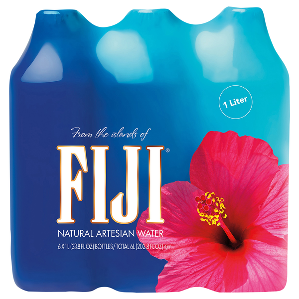FIJI Natural Artesian Water - 6 pk