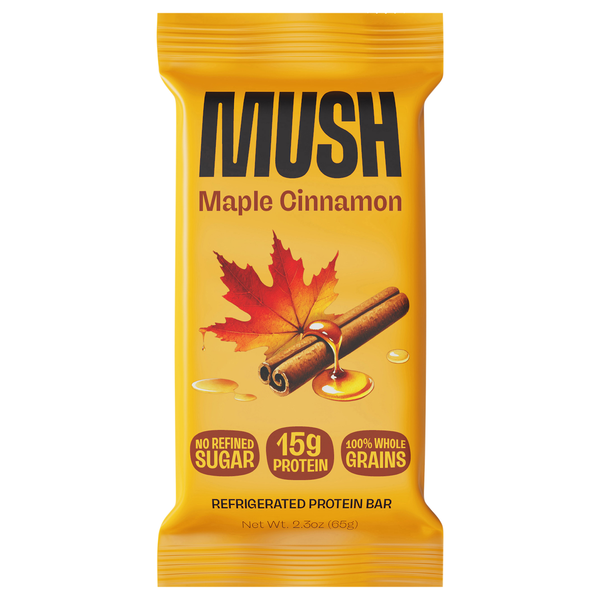 MUSH Maple Cinnamon 15g Protein Bar Refrigerated