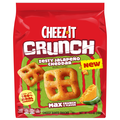 Cheez-It Crunch Zesty Jalapeno Cheddar Cheesy Baked Snacks