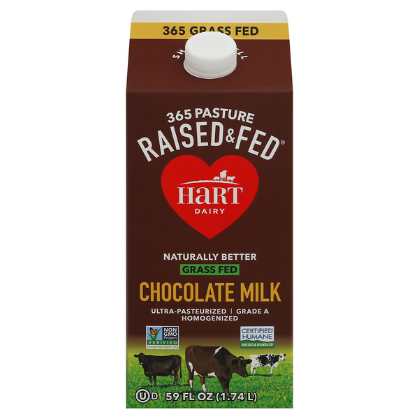 Save on Hart Dairy 365 Pasture Chocolate Milk Grassfed Order Online