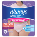 Always Discreet Women's Incontinence Underwear Maximum XL