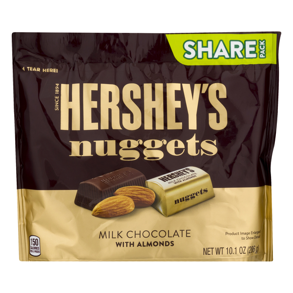 Save on Hershey's Nuggets Milk Chocolate with Almonds Share Pack Order