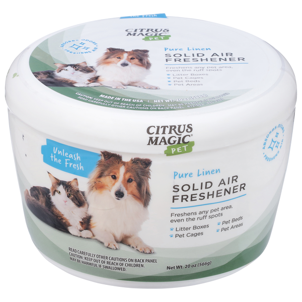 Citrus Magic Pet Pure Linen Solid Air Freshener