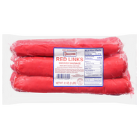 Stevens Red Links Smoked Sausage - 6 ct