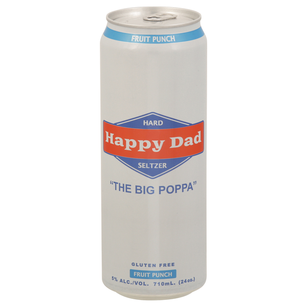 Happy Dad The Big Poppa Fruit Punch Hard Seltzer (Single)