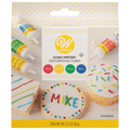 Wilton Icing Writer Decorating Tubes Red Yellow Green & Blue - 4 ct