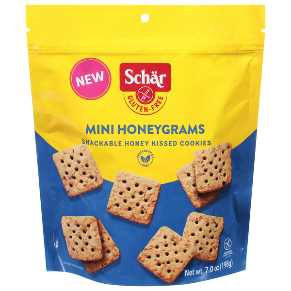 Schar Gluten Free Mini Honeygrams Cookies