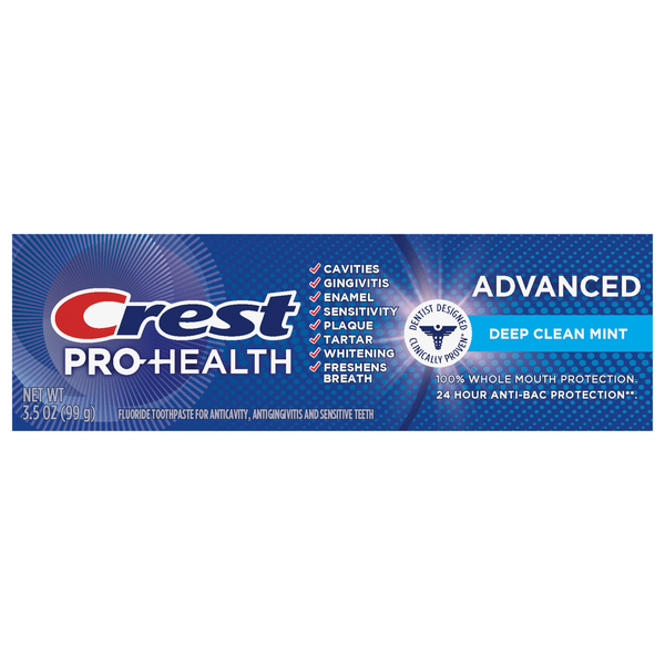 Crest Pro-Health Advanced Deep Clean Mint Toothpaste