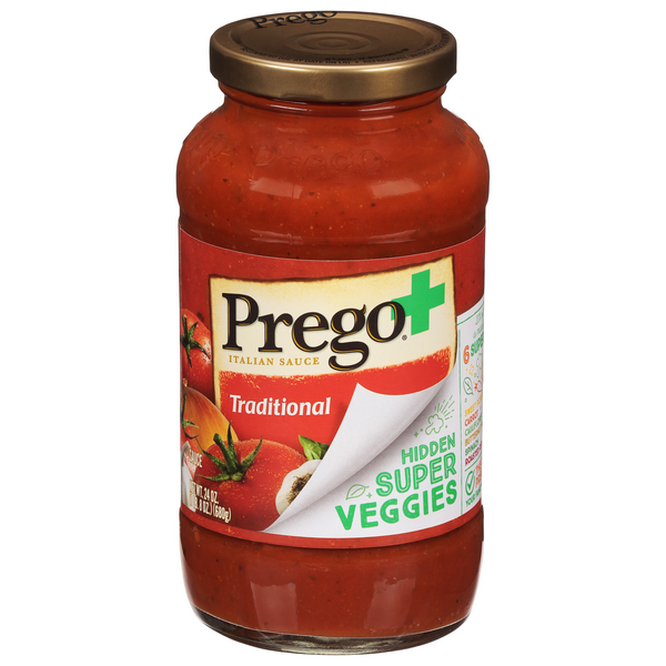 Save on Prego Hidden Super Veggies Pasta Sauce Traditional Order Online