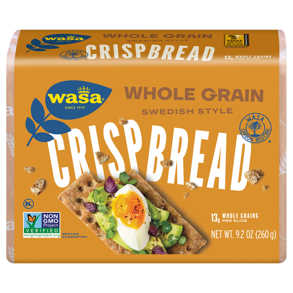 Wasa Whole Grain Swedish Style Crispbread Crackers
