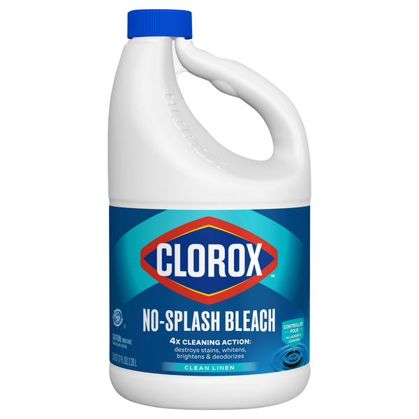 Clorox No-Splash Clean Linen Liquid Bleach