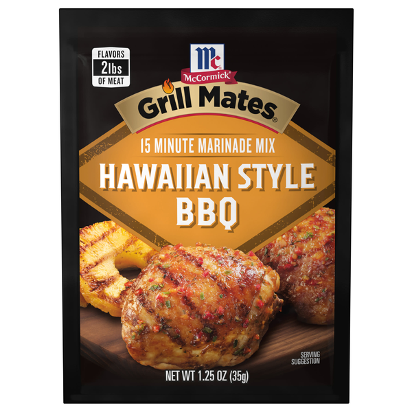 McCormick Grill Mates Hawaiian Style BBQ 15 Minute Marinade Mix