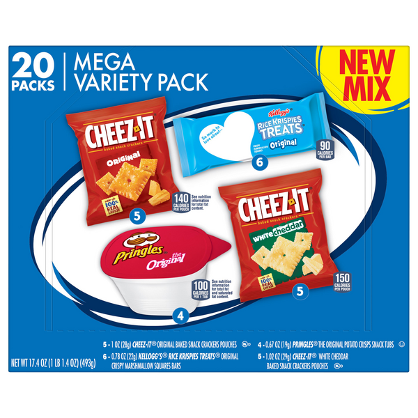 Save on Kellogg's Mega Variety Pack 20 ct Order Online Delivery