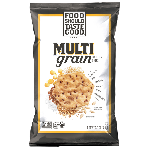 Food Should Taste Good Multi Grain Tortilla Chips