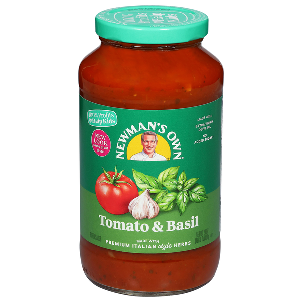 Newman's Own Gluten Free Tomato & Basil Pasta Sauce