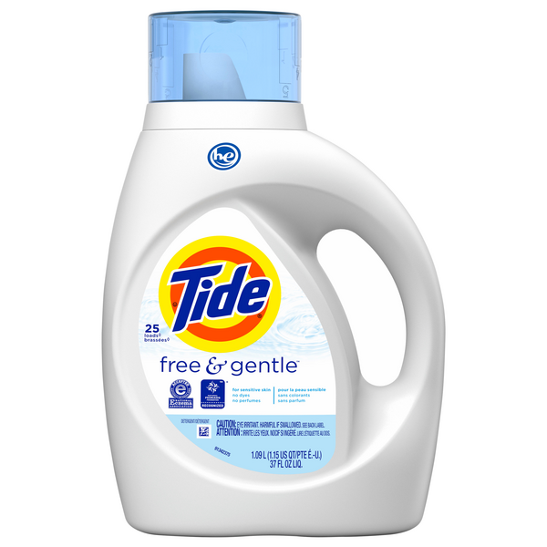 Save on Tide Free & Gentle Liquid Detergent HE Order Online Delivery