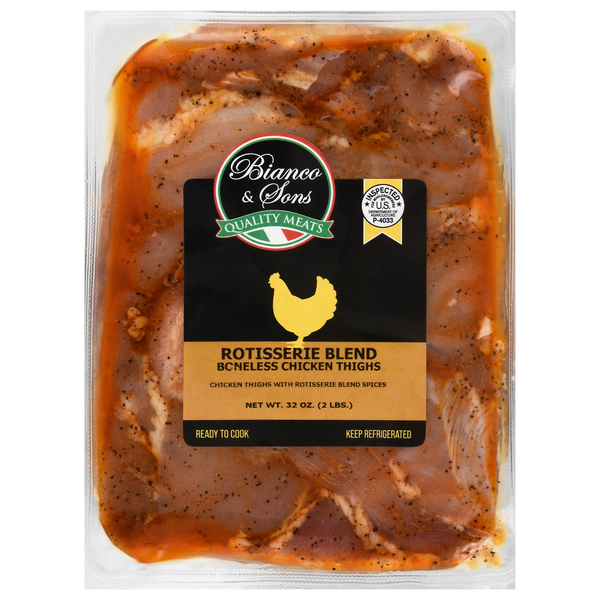 Bianco & Sons Rotisserie Blend Boneless Chicken Thighs