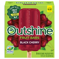Outshine Black Cherry Fruit Ice Bars - 6 ct