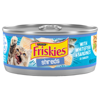Friskies Shreds Whitefish & Sardines in Sauce Adult Wet Cat Food