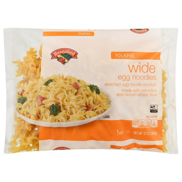 Hannaford Egg Noodles Wide