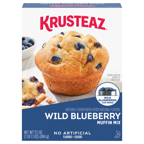 Krusteaz Wild Blueberry Muffin Mix