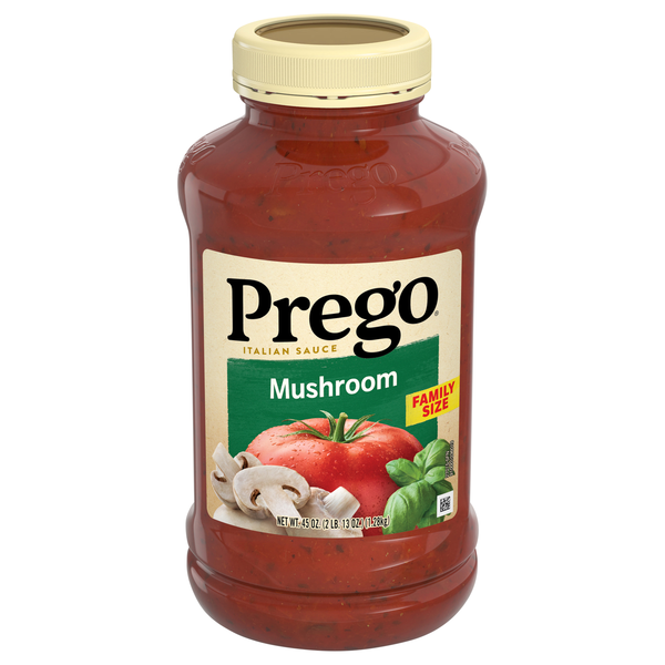 Prego Mushroom Italian Pasta Sauce Family Size