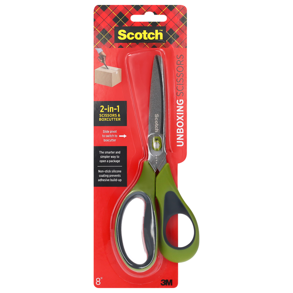 Scotch 2-in-1 Scissors & Boxcutter
