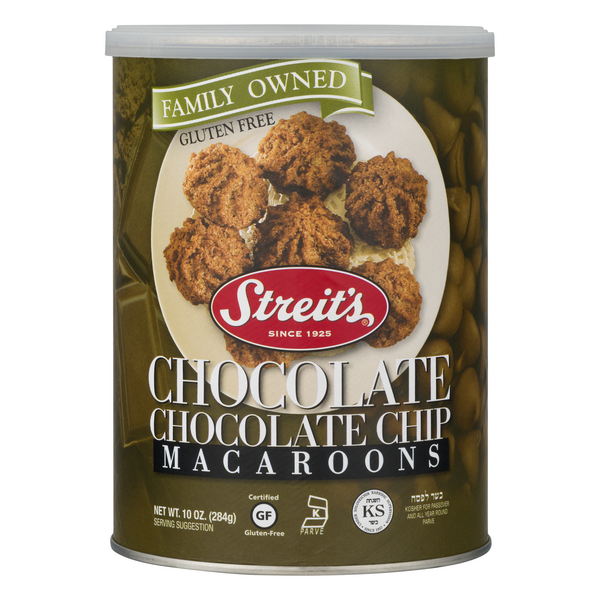 Save on Streit's Macaroons Chocolate Chocolate Chip Kosher For Passover