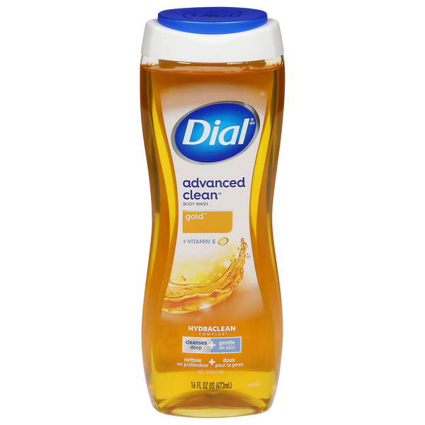 Dial Advanced Clean Gold + Vitamin E Body Wash