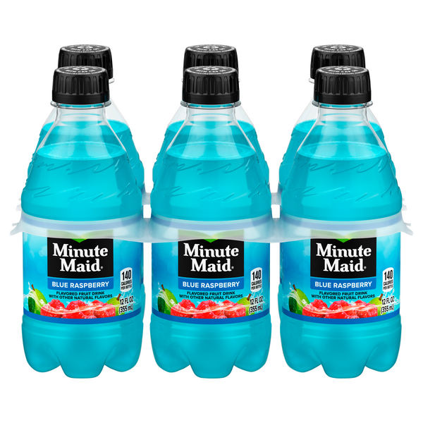 Save on Minute Maid Blue Raspberry Juice 6 pk Order Online Delivery Food Lion