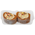 Food Lion Bakery Pumpkin Log Cakes Slices - 2 ct