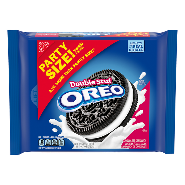 Save On Nabisco Oreo Chocolate Sandwich Cookies Double Stuf Party Size Order Online Delivery Martin S