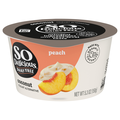 So Delicious Dairy Free Vegan Peach Coconut Yogurt Alternative Cup