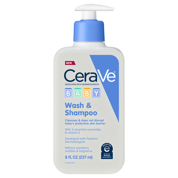 CeraVe Baby Wash & Shampoo with Ceramides & Vitamin E
