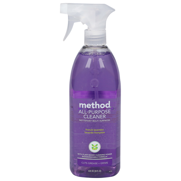 Method French Lavender Plant-Based All-Purpose Cleaner Trigger Spray