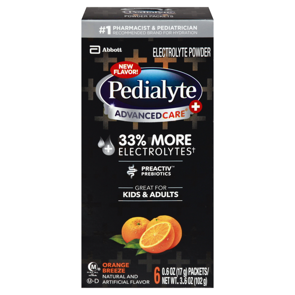 Save on Pedialyte Advanced Care + Electrolyte Powder