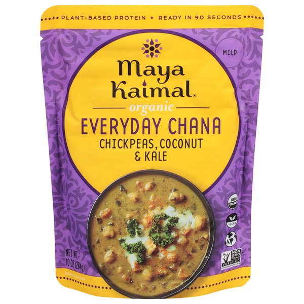 Maya Kaimal Everyday Chana Chickpeas Coconut & Kale Organic
