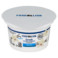 Food Lion Non Fat Vanilla Blended Greek Yogurt Cup