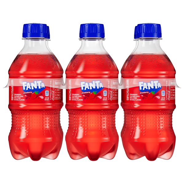 Fanta Strawberry Soda - 6 pk