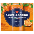 San Pellegrino Italian Aranciata Sparkling Orange Beverage - 6 pk