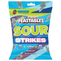 Feastables Mr Beast Sour Strikes Raspberry Gummy Candy