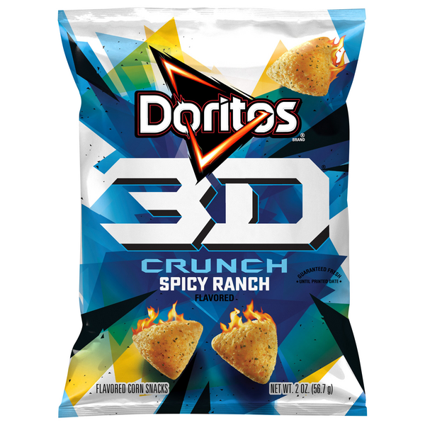 doritos 3d crunch flavors