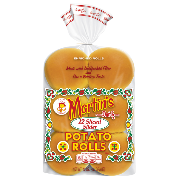 Martin's Potato Mini Slider Buns - 12 ct