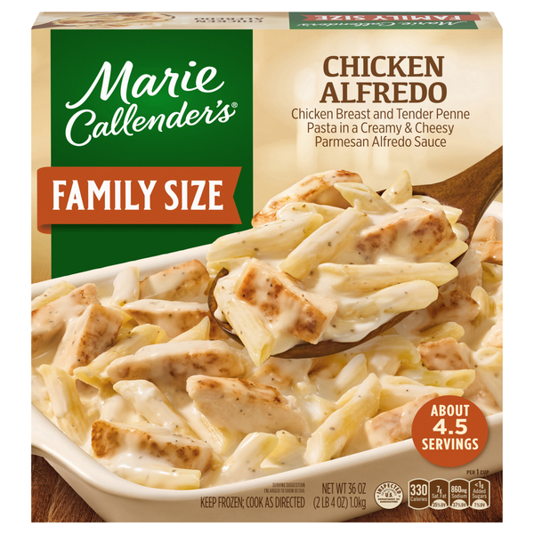 Marie Callender's Chicken Alfredo Family Size Frozen Meal
