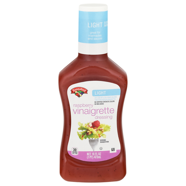 Hannaford Light Raspberry Vinaigrette Dressing