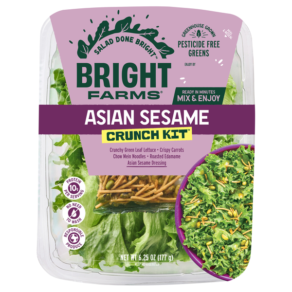 Bright Farms Asian Sesame Crunch Salad Kit