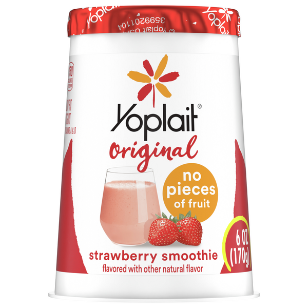 Save on Yoplait Original Yogurt Strawberry Smoothie Order Online