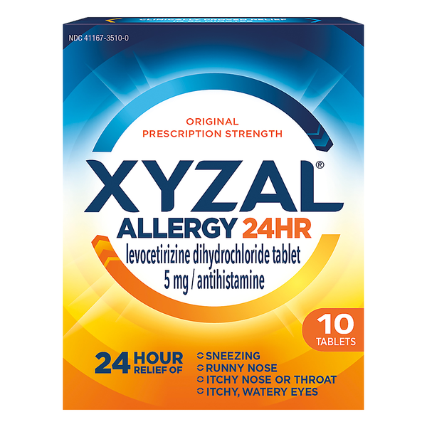 XYZAL Allergy 24HR Relief Tablets