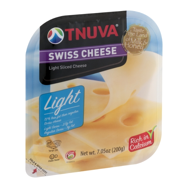 Save on Tnuva Emek Swiss Cheese Light Sliced Order Online Delivery Giant