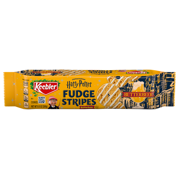 Keebler Harry Potter Butterbeer Fudge Stripes Cookies